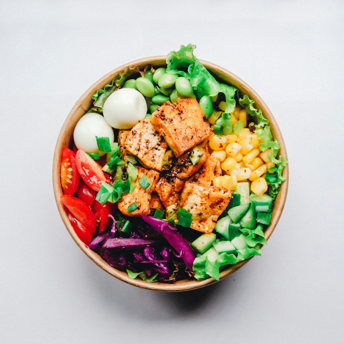Bowl protéiné, prêt à emporter