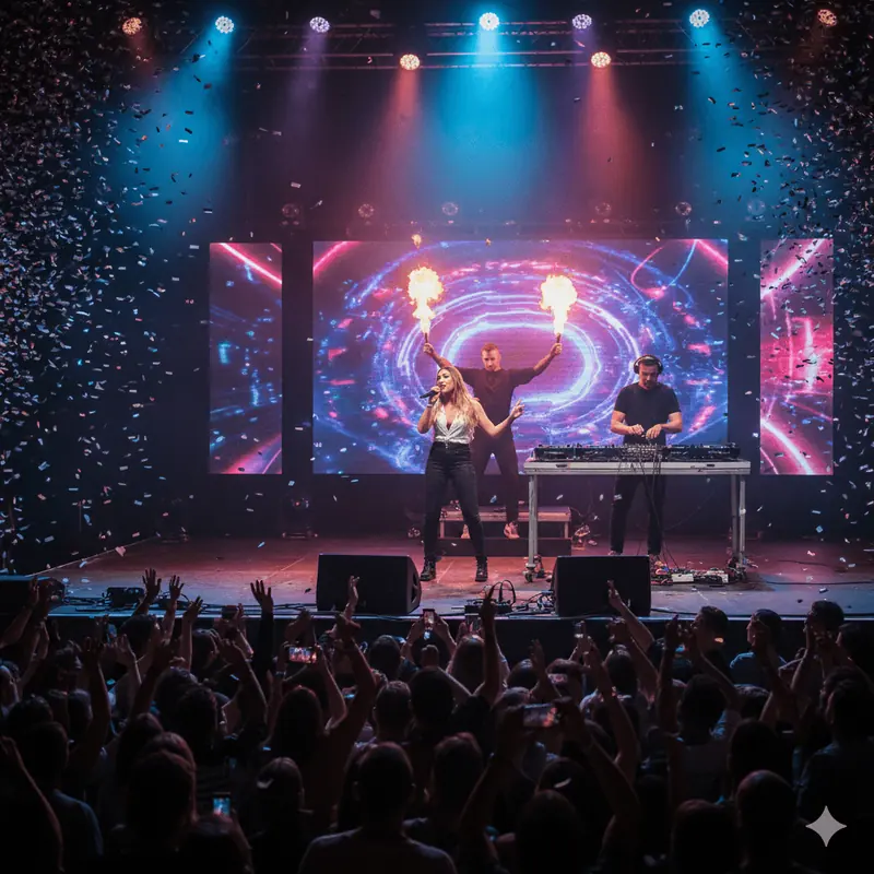 Showcase, artistes et programmation musicale événementielle