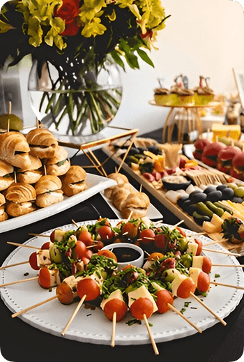 Cocktails et buffets gastronomiques