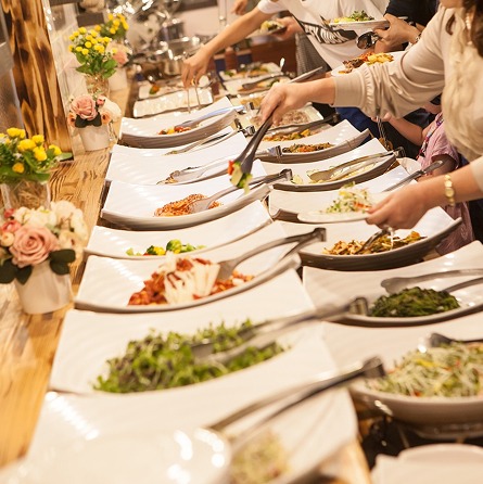 Buffets et repas à partager